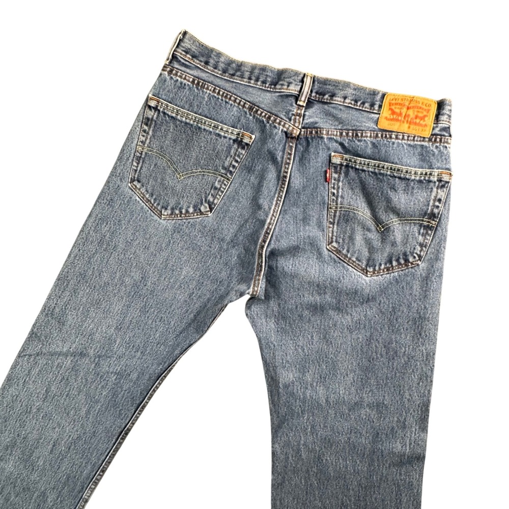 Levi Strauss 505‎ Mens Jeans Medium Wash Straight Leg Size 36x31